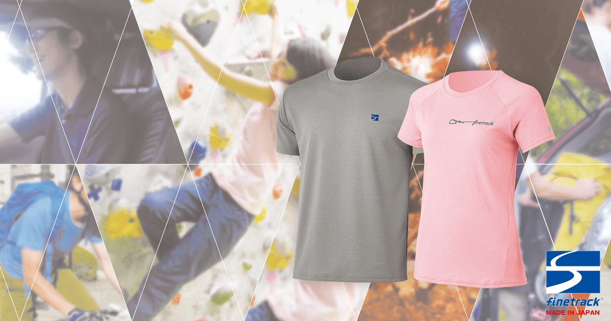 エニウエア（Tシャツ）  国産アウトドアブランドのファイントラック