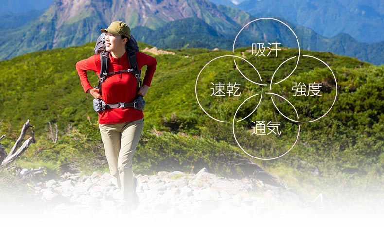写真：ドラウトクアッドWOMEN'Sモデルイメージ
