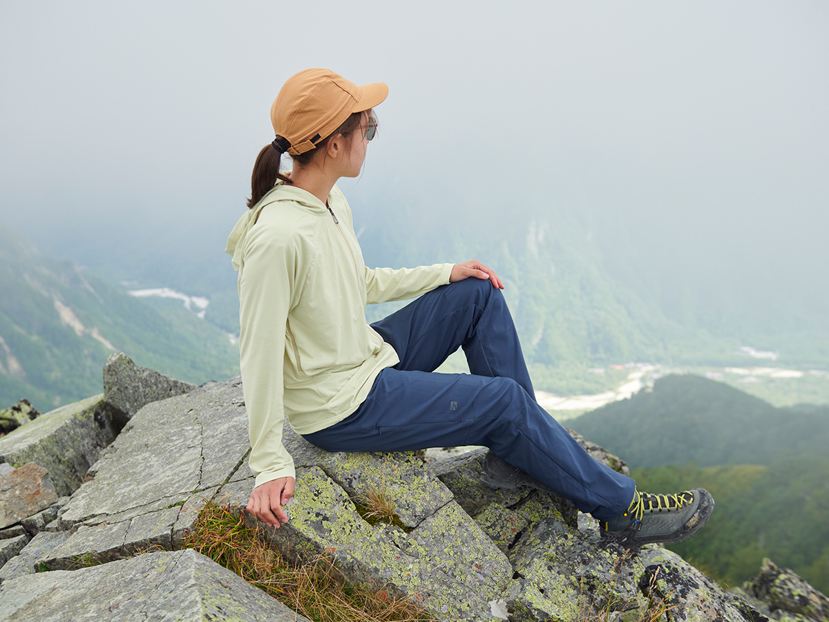 衣服内の蒸れを軽減する「通気性」と「ドライタッチ」