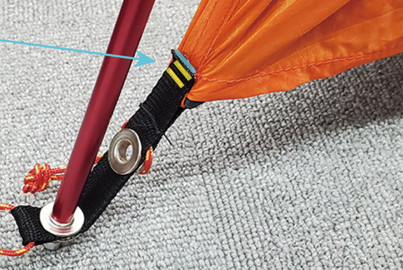 カミナモノポール・シームコート剤の施工