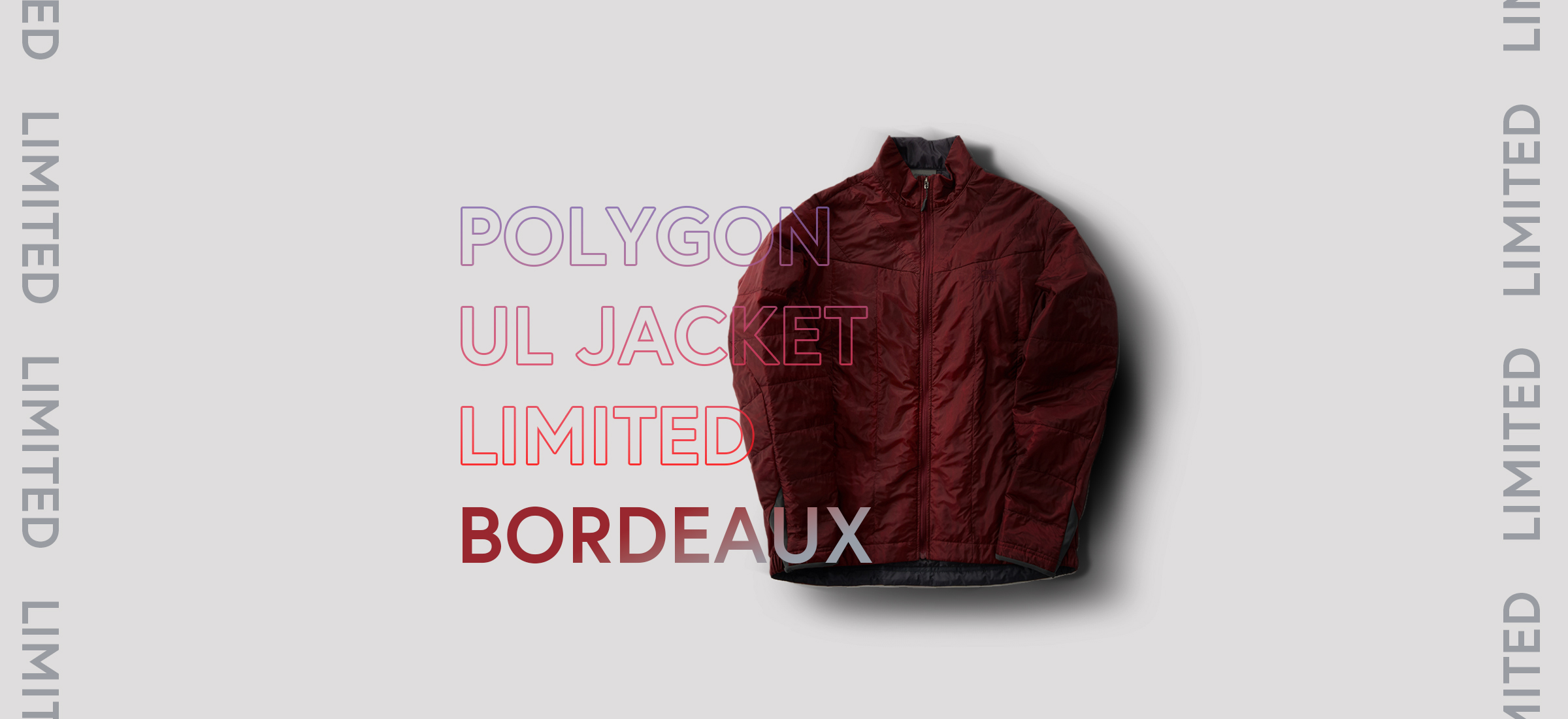 ポリゴンUL 限定カラー Bordeaux のキービジュアル