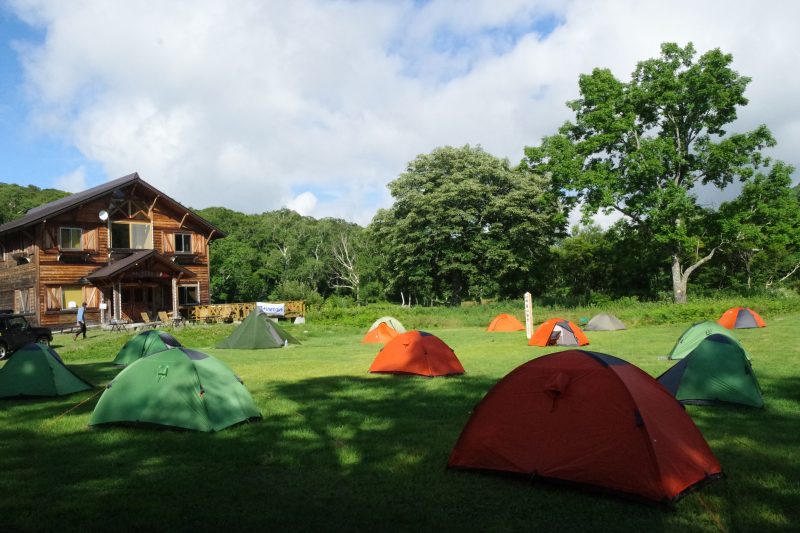 カヤの平高原のフィールド風景