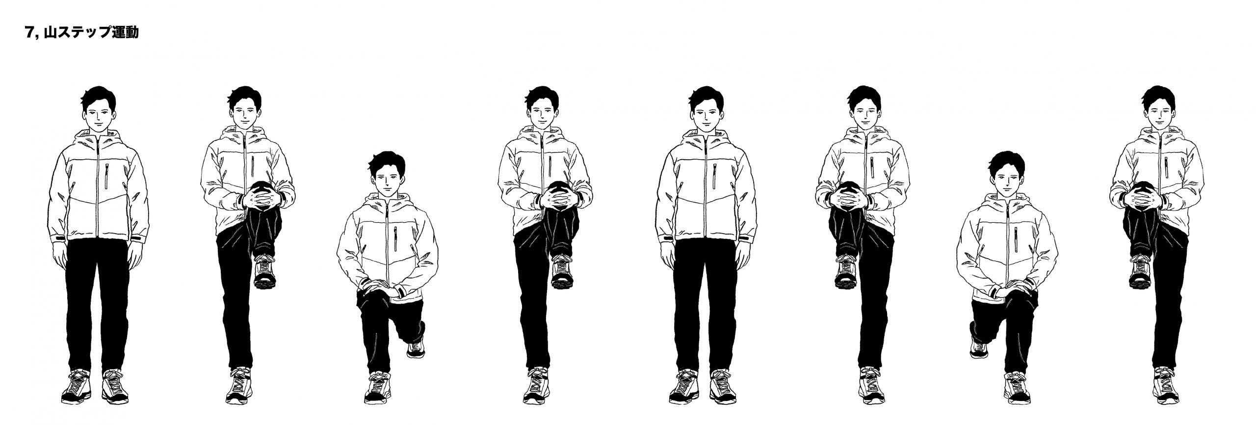 山ステップ運動
